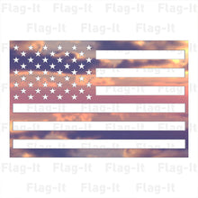 Flag-It 3D Automotive Car Truck Jeep Ram Emblem Badge American USA (Chrome)
