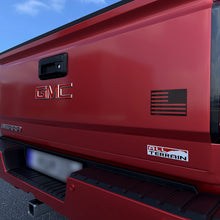 Flag-It 3D Car Truck Emblem Stainless Steel USA (Black Reverse)